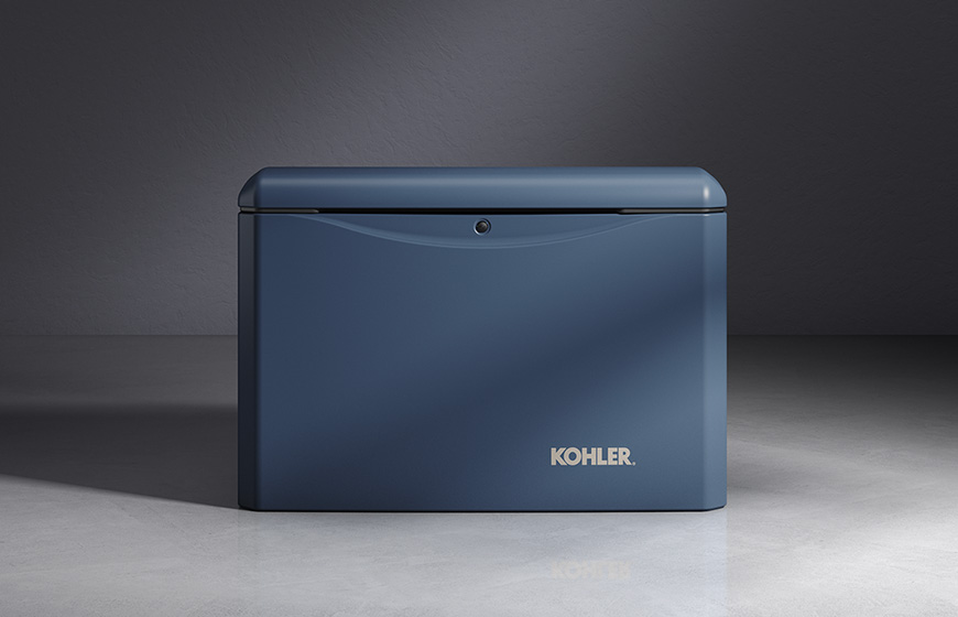 A KOHLER standby generator that can be installed in Palm Beach County