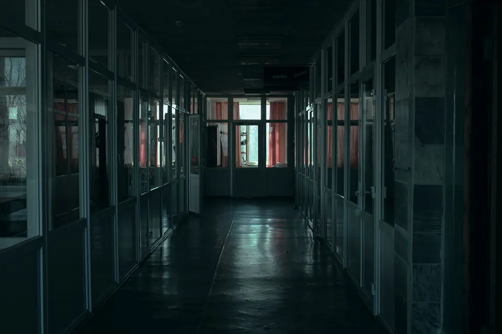 A dark room that would benefit from power outage repair in Jupiter, FL